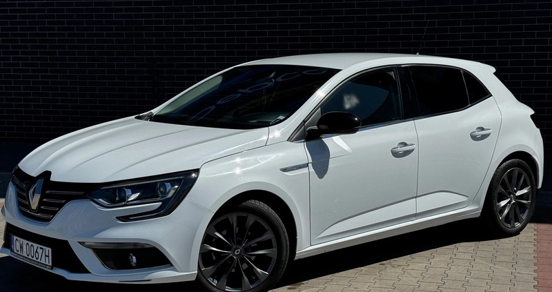 Renault Megane cena 45800 przebieg: 77400, rok produkcji 2017 z Włocławek małe 436